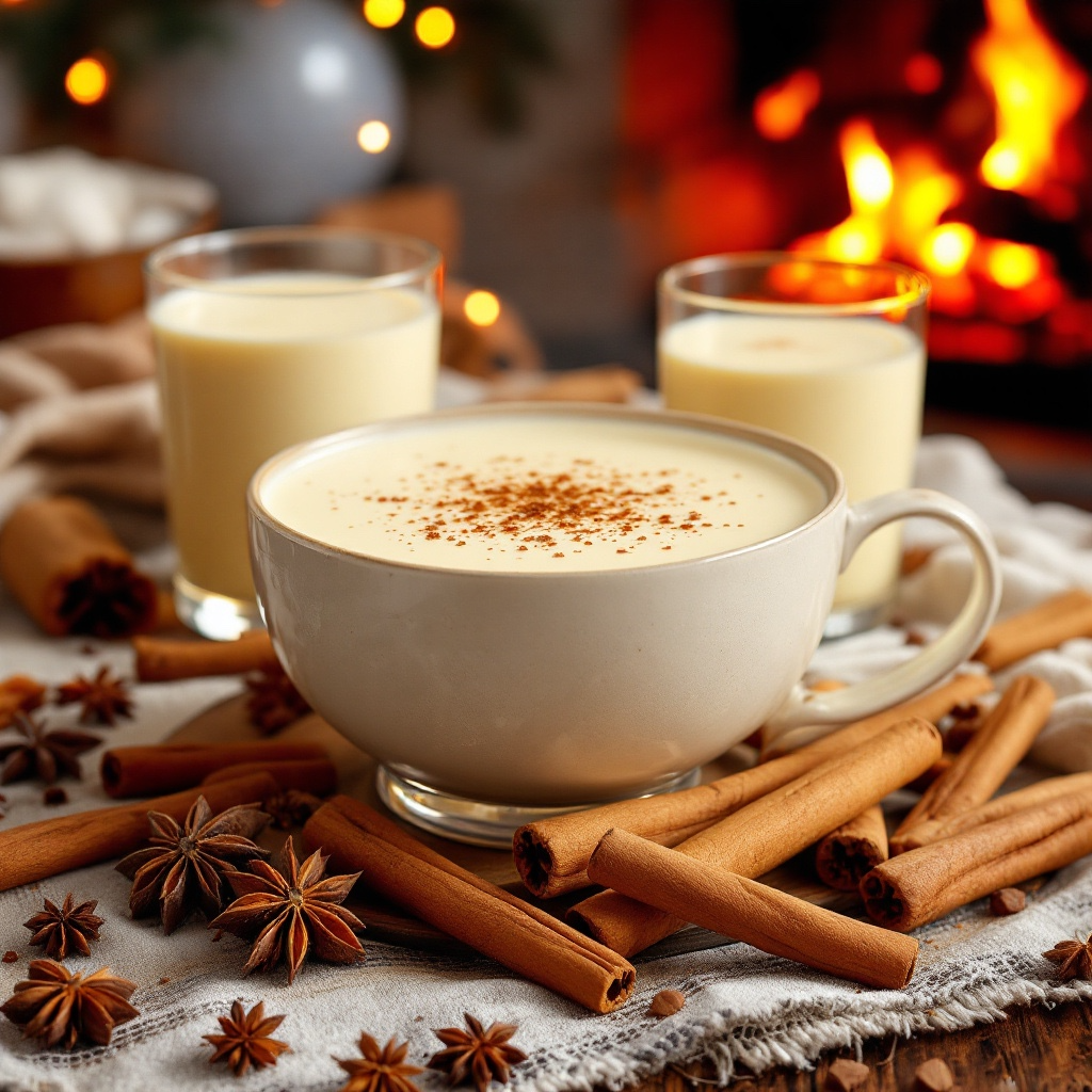 Vanilla Eggnog- 5 oz Candle