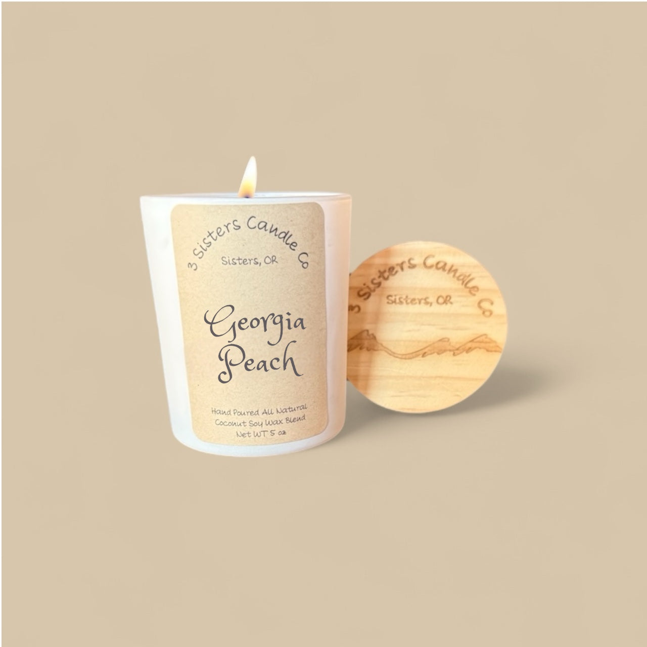 Georgia Peach- 5 oz Candle