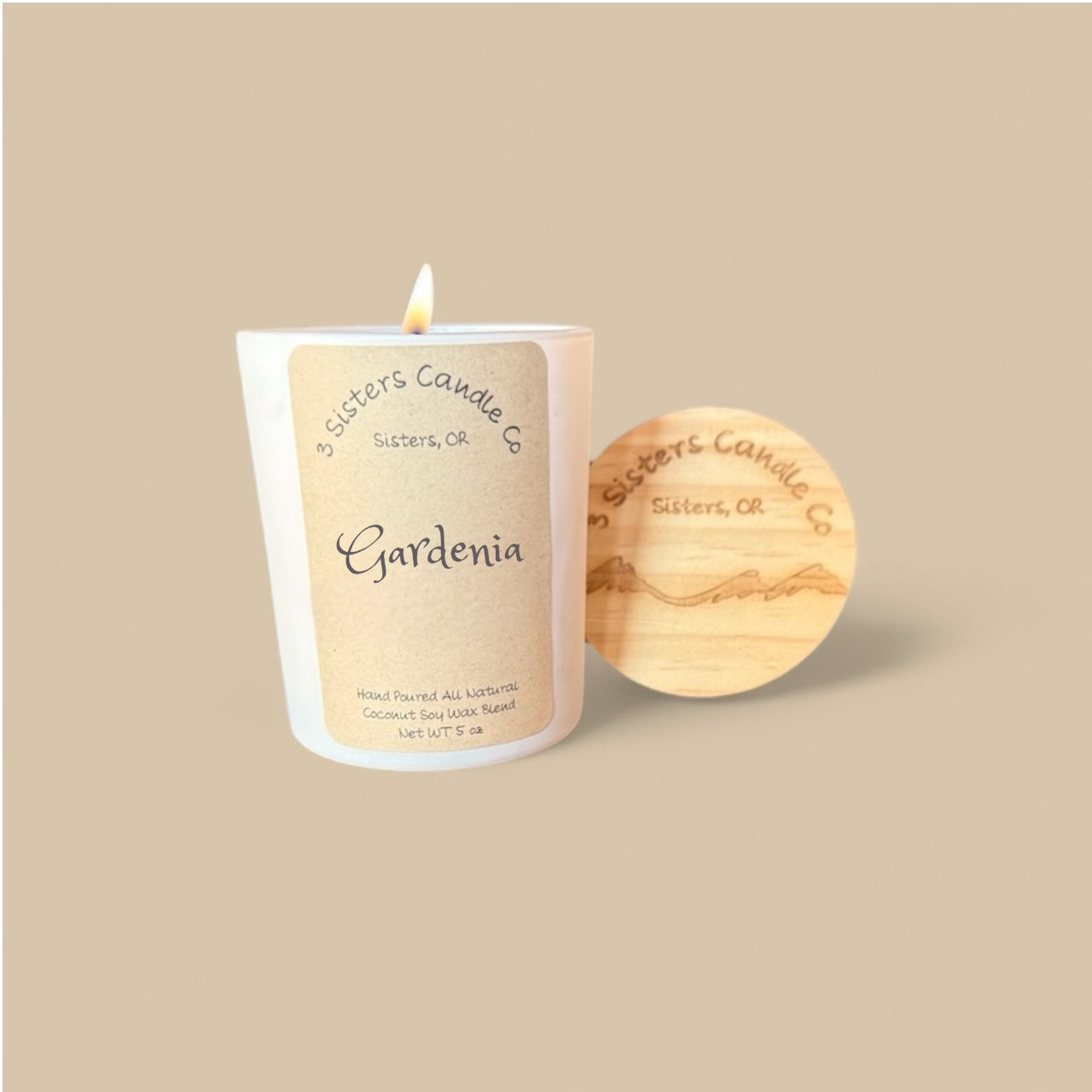 Gardenia- 5 oz Candle