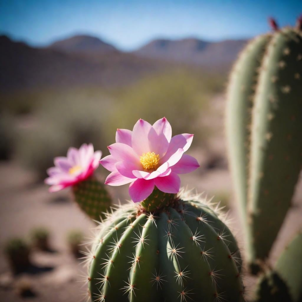 Baja Cactus Blossom- Hanging Oil Diffuser