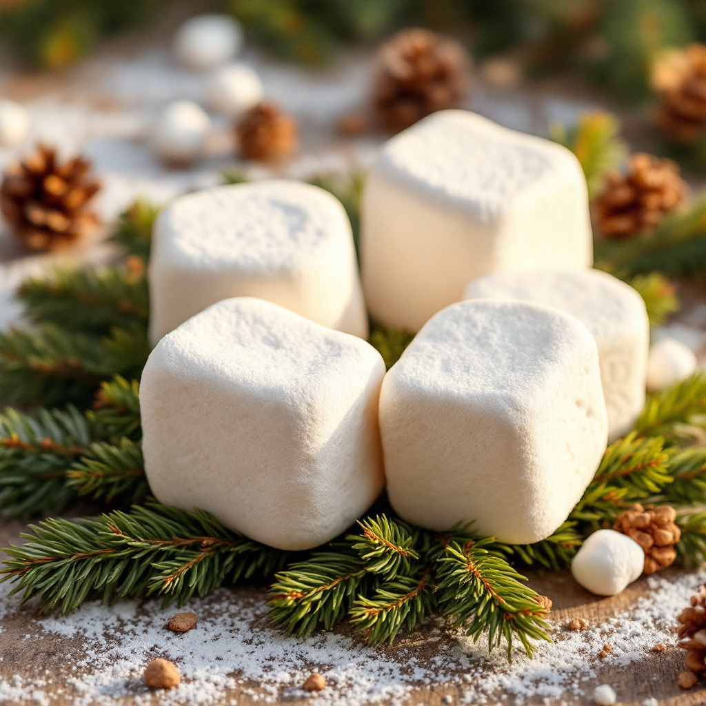 Marshmallow Pine- Large 3 Wick 12 oz Candle