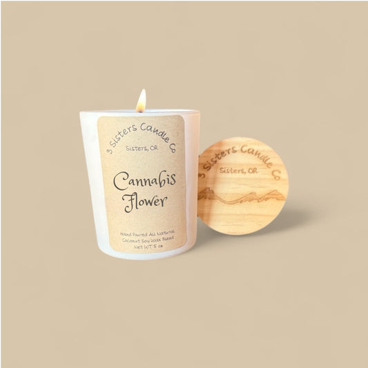 Cannabis Flower- 5 oz Candle
