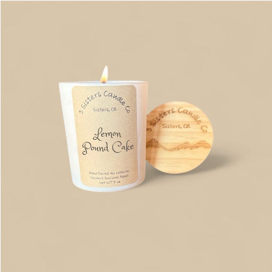 Lemon Pound Cake- 5 oz Candle