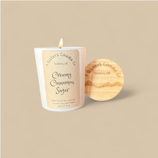Creamy Cinnamon Sugar- 5 oz Candle