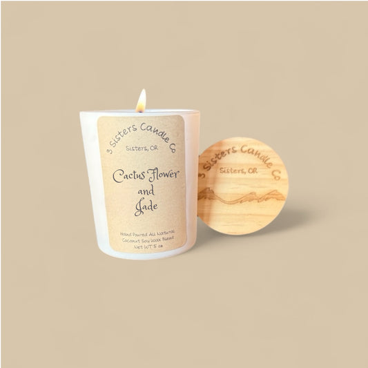 Cactus Flower and Jade- 5 oz Candle