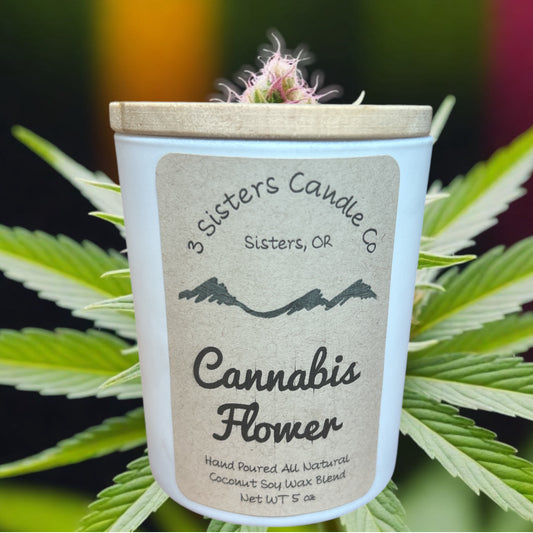 Cannabis Flower- 5 oz Candle